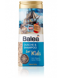 Balea dusche & shampoo for Kids - Гель-душ + шампунь без слез пираты