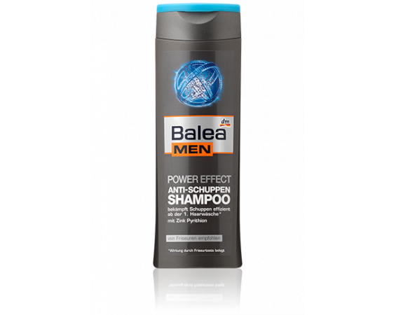 Balea men Power Effect Anti-Schuppen Shampoo - мужской шампунь против перхоти