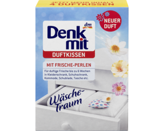Denkmit Duftkissen mit Frische-Perlen- Освежитель для Белья в шкаф 