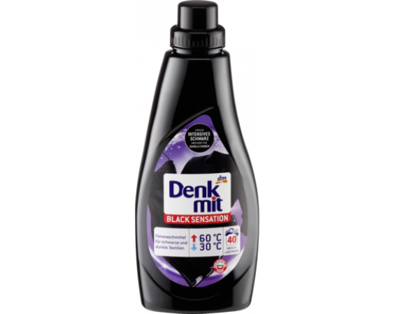  Denkmit Black Sensation -жидкий порошок для чёрных вещей