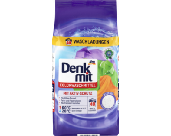  Denkmit Colorwaschmittel -стиральный порошок для цветного белья, 2.7 кг