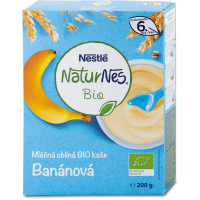 Молочная каша Органическая каша NaturNes банан