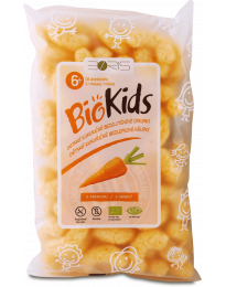 Детские кукурузные чипсы без глютена с морковью