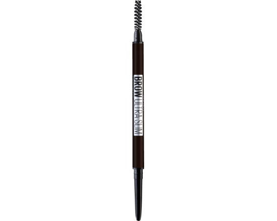 Ультра тонкий карандаш для бровей, коричневый, 1 шт