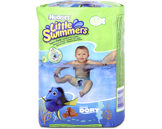 Детские купальники Little Swimmers veľ. 3-4 (7 - 15 кг), 12 шт
