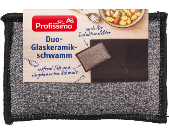 Duo-Glaskeramikschwamm, 1 St, Двойная губка для стеклокерамики 1 шт.