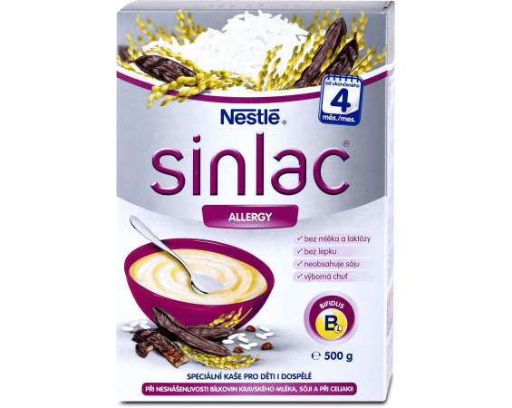 Sinlac Allergy немолочная каша, 500 г