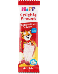 Вафли Früchte Freund с бананом и вишневым йогуртом
