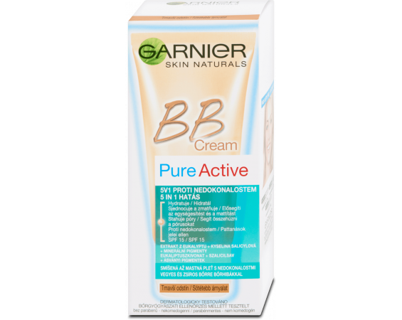 BB Cream 5in1 Pure Active, более темный оттенок, 50 мл