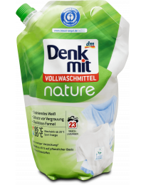 Denkmit Vollwaschmittel nature - Гель для стирки белого белья, Nature, 23 цикла стирки